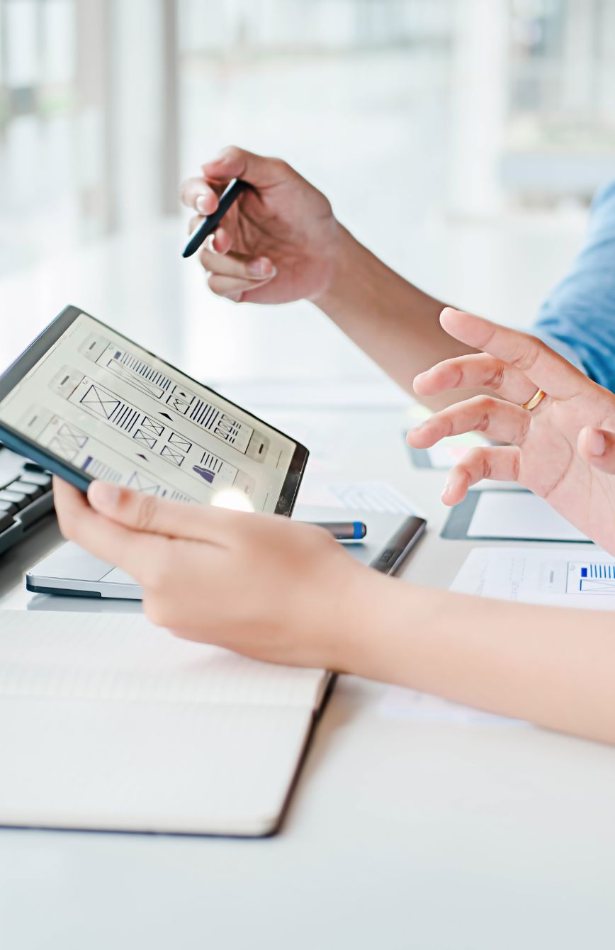 meeting and planning a web design project